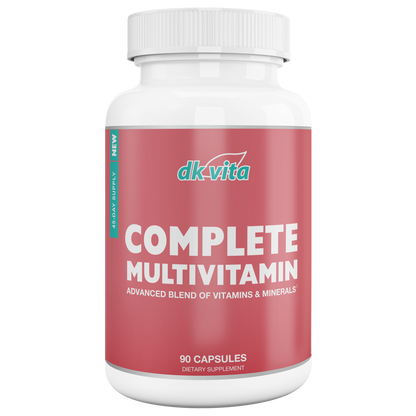 COMPLETE MULTIVITAMIN/MINERAL - 90 Capsules - 45 Day Supply