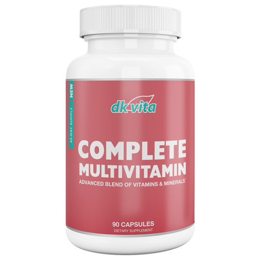 COMPLETE MULTIVITAMIN/MINERAL - 90 Capsules - 45 Day Supply